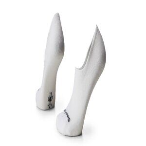 Smartwool Women's Everyday No Show Socks - WHITE - L